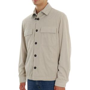 GIUBBOTTO OVERSHIRT PANNA